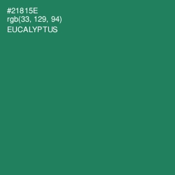 #21815E - Eucalyptus Color Image