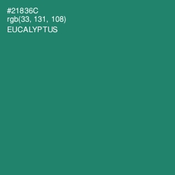 #21836C - Eucalyptus Color Image