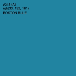 #2184A1 - Boston Blue Color Image