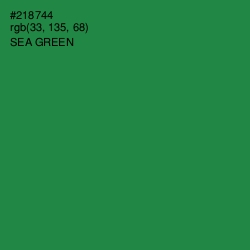 #218744 - Sea Green Color Image