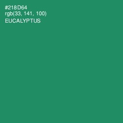 #218D64 - Eucalyptus Color Image