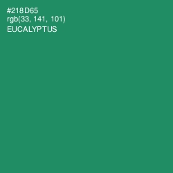 #218D65 - Eucalyptus Color Image