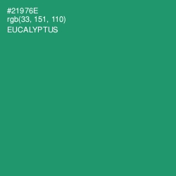 #21976E - Eucalyptus Color Image
