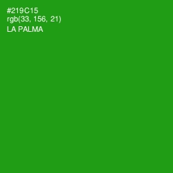 #219C15 - La Palma Color Image