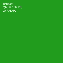 #219C1C - La Palma Color Image