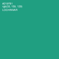 #219F81 - Lochinvar Color Image