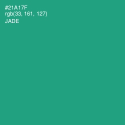 #21A17F - Jade Color Image