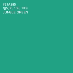 #21A285 - Jungle Green Color Image