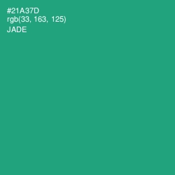 #21A37D - Jade Color Image