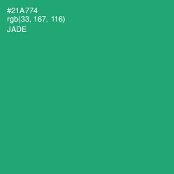 #21A774 - Jade Color Image