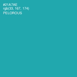 #21A7AE - Pelorous Color Image