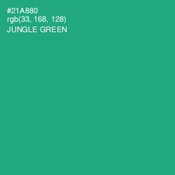 #21A880 - Jungle Green Color Image