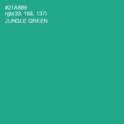 #21A889 - Jungle Green Color Image