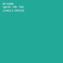 #21A896 - Jungle Green Color Image