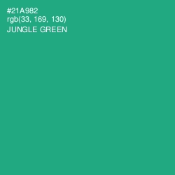 #21A982 - Jungle Green Color Image