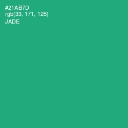 #21AB7D - Jade Color Image