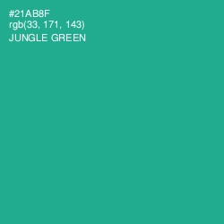 #21AB8F - Jungle Green Color Image