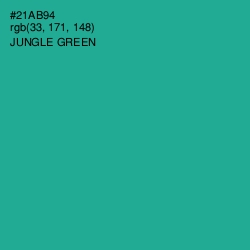 #21AB94 - Jungle Green Color Image