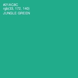 #21AC8C - Jungle Green Color Image