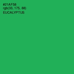 #21AF58 - Eucalyptus Color Image