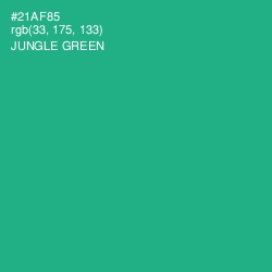 #21AF85 - Jungle Green Color Image