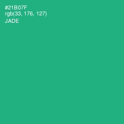 #21B07F - Jade Color Image