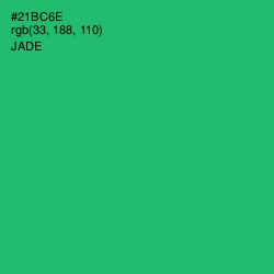 #21BC6E - Jade Color Image