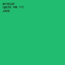 #21BC6F - Jade Color Image