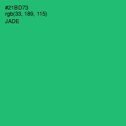 #21BD73 - Jade Color Image