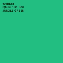 #21BD81 - Jungle Green Color Image