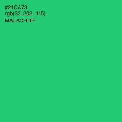 #21CA73 - Malachite Color Image