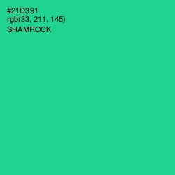 #21D391 - Shamrock Color Image