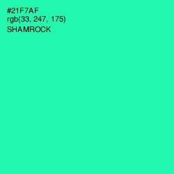 #21F7AF - Shamrock Color Image