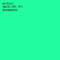 #21FCA1 - Shamrock Color Image