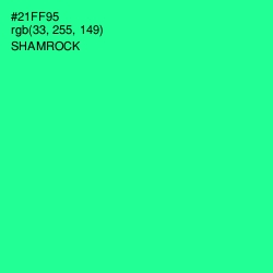 #21FF95 - Shamrock Color Image