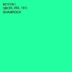 #21FFA1 - Shamrock Color Image