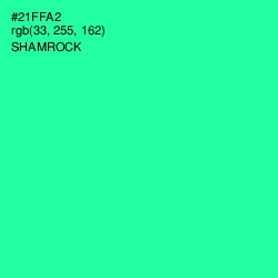 #21FFA2 - Shamrock Color Image