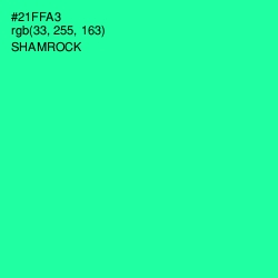 #21FFA3 - Shamrock Color Image