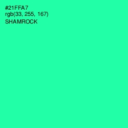 #21FFA7 - Shamrock Color Image