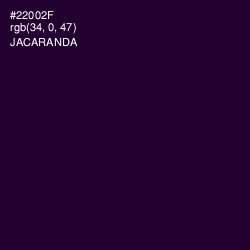 #22002F - Jacaranda Color Image