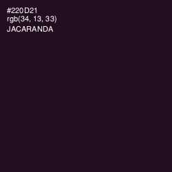 #220D21 - Jacaranda Color Image