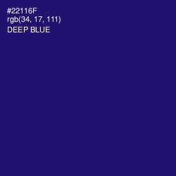 #22116F - Deep Blue Color Image