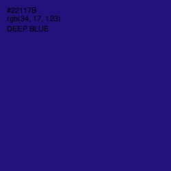 #22117B - Deep Blue Color Image