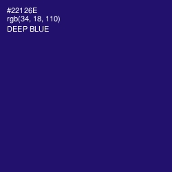 #22126E - Deep Blue Color Image