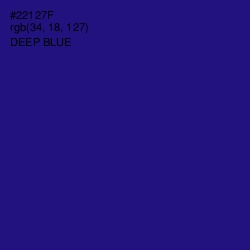 #22127F - Deep Blue Color Image