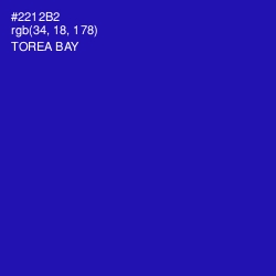 #2212B2 - Torea Bay Color Image