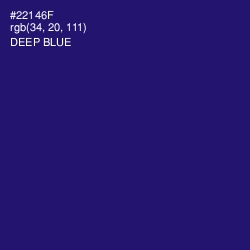 #22146F - Deep Blue Color Image