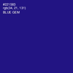 #221583 - Blue Gem Color Image