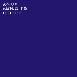#22166E - Deep Blue Color Image