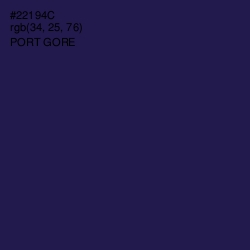 #22194C - Port Gore Color Image